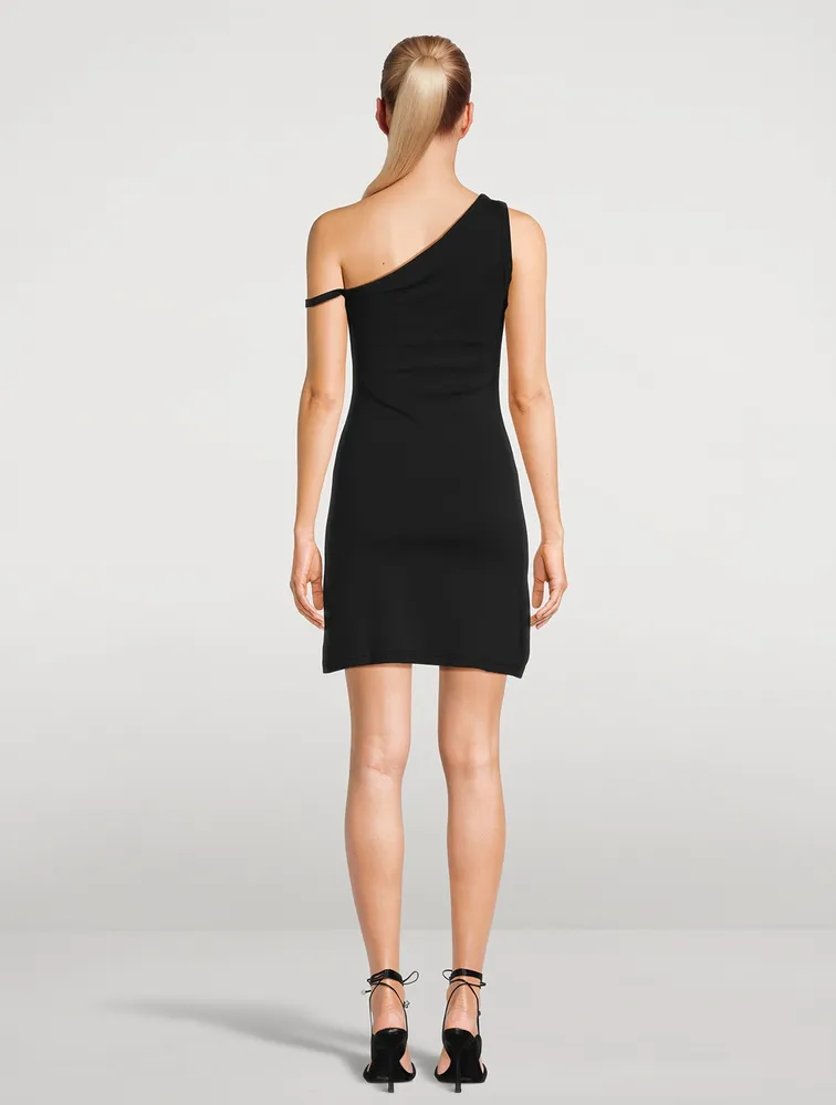 Asymmetric Mini Dress