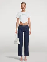 Flora Straight Carpenter Jeans