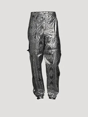Davenport Metallic Bandana Pants