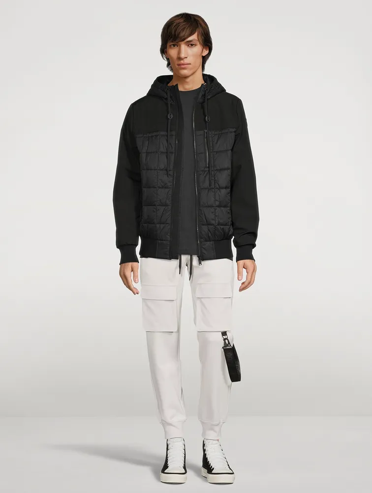 Adelaide Zip Bomber Jacket With Hood