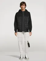 Adelaide Zip Bomber Jacket With Hood