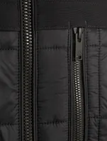 Adelaide Zip Bomber Jacket With Hood