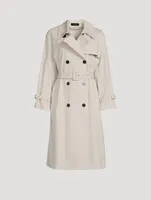 Double-Breasted Trench Coat