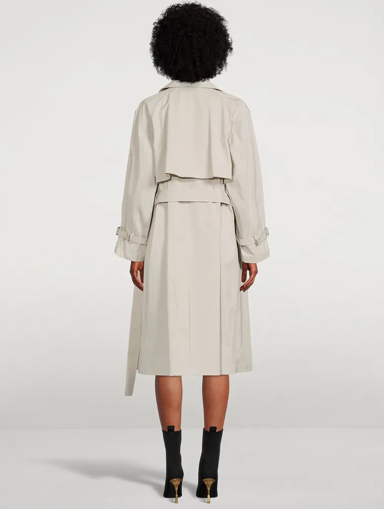 Double-Breasted Trench Coat