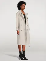 Double-Breasted Trench Coat