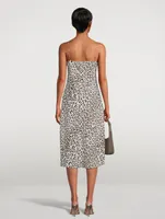 Slip Dress Leopard Print