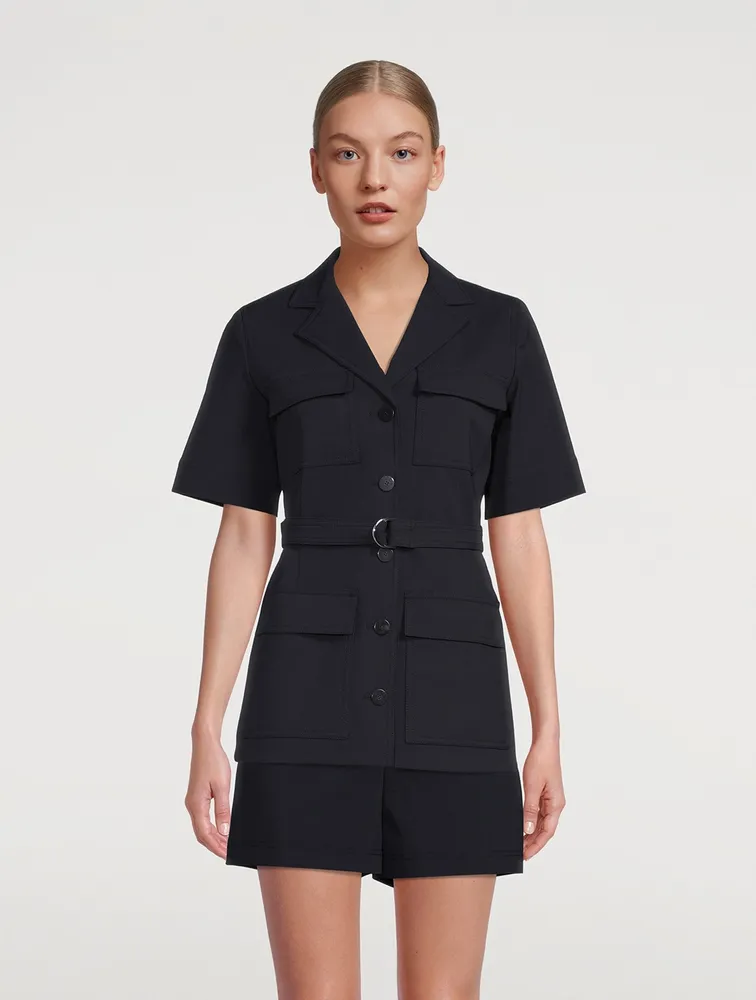 Short-Sleeve Safari Jacket