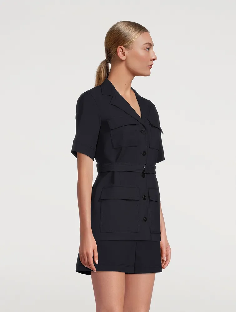 Short-Sleeve Safari Jacket