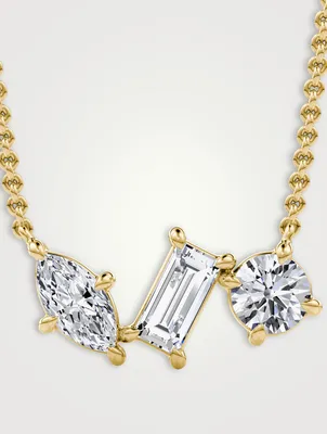 14K Gold Orion Necklace With Lab Grown Diamonds