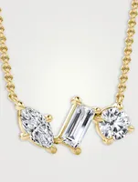 14K Gold Orion Necklace With Lab Grown Diamonds