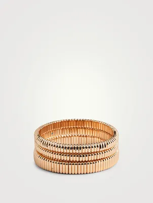 Set Of Three Luxe Stretch Bracelets