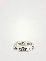 Silver Stackable Chosen Ring