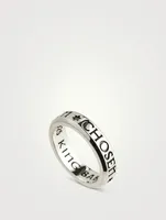 Silver Stackable Chosen Ring