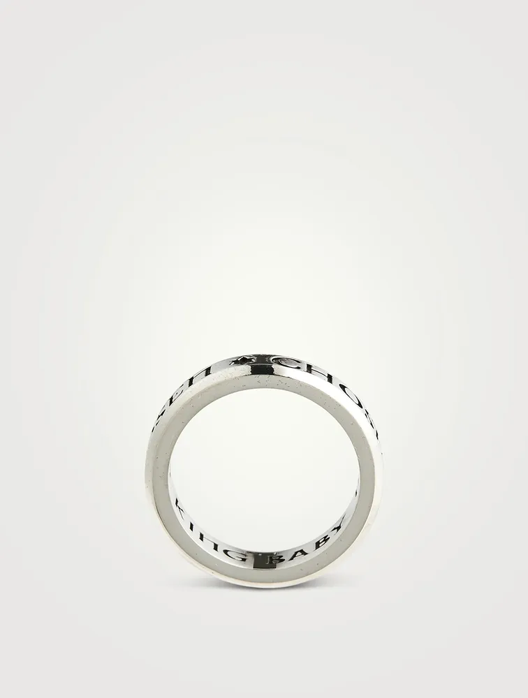 Silver Stackable Chosen Ring