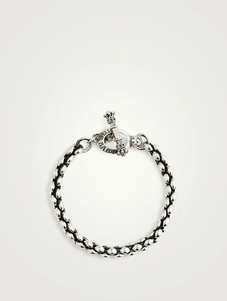 Silver Infinity Link Bracelet