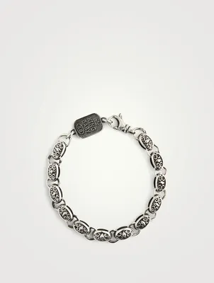 Small Silver Classic Link Bracelet