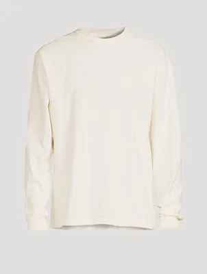 University Cotton Long-Sleeve T-Shirt