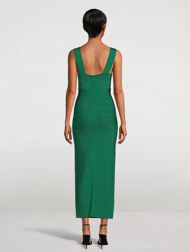 Icon Plunging V-Neck Gown