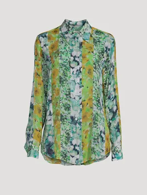 Celinda Shirt Patchwork Floral Print