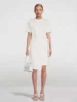 Side-Tie T-Shirt Dress