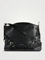 Medium Voyou Leather Shoulder Bag