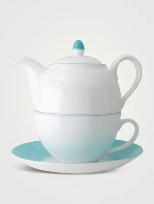 Fortnum's Stripe Teapot For One