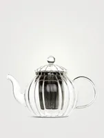 Elegance Glass Two-Cup Teapot