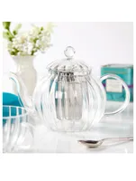 Elegance Glass Two-Cup Teapot