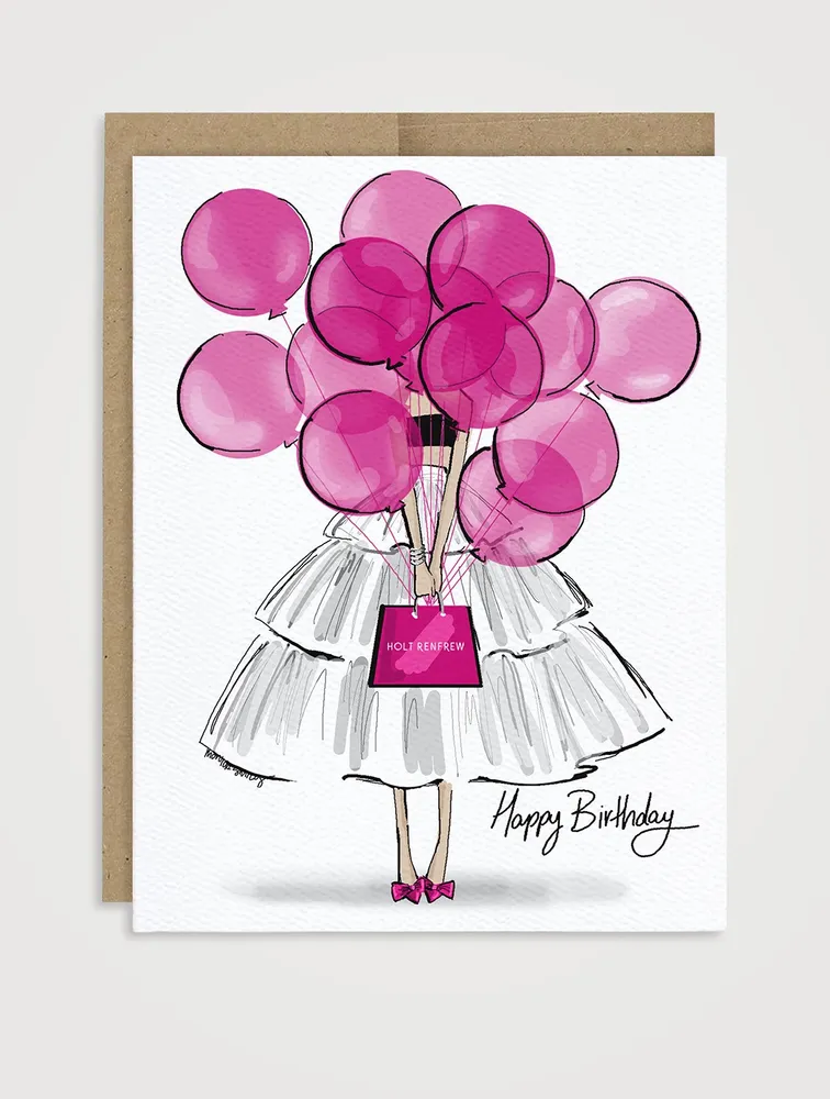 Airy Accolades Birthday Card