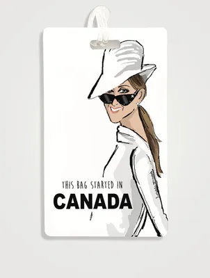 Canadian Icon Bag Tag