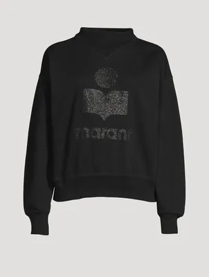 Moby Glitter Logo Sweatshirt