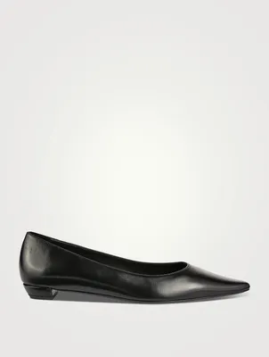 Claudette Leather Ballet Flats