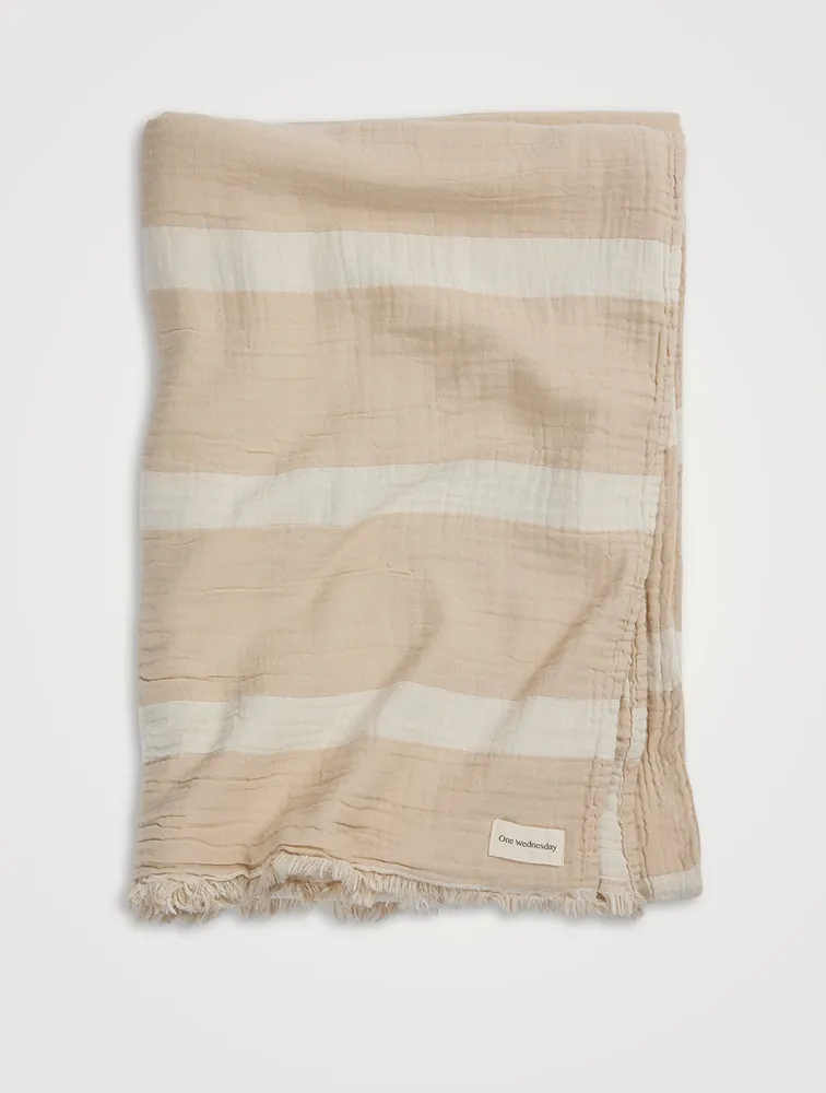 Muslin Oversized Throw Blanket