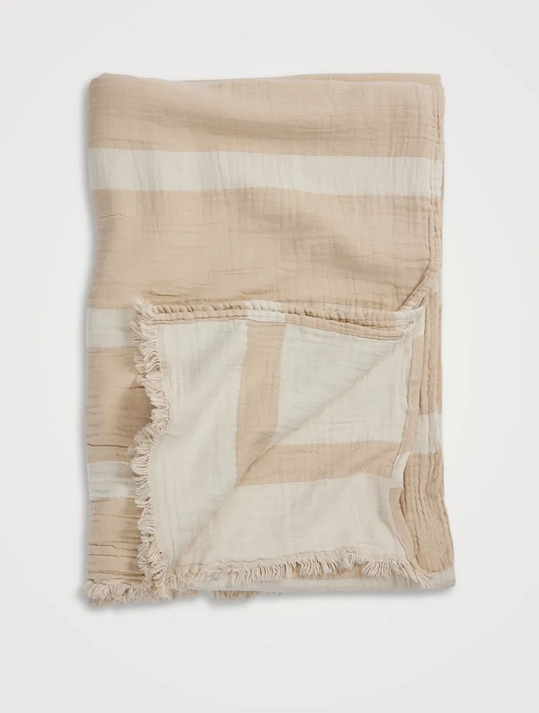 Muslin Oversized Throw Blanket