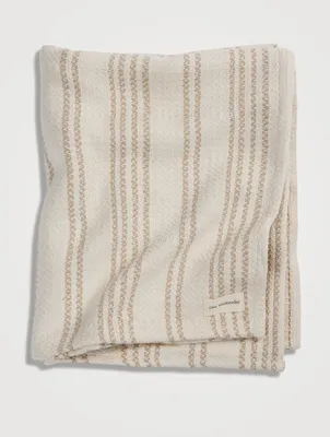 Universal Throw Blanket In Seasonal Stripe