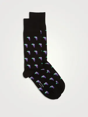 Socks In Toucan Print