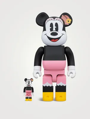 Box Lunch Minnie Mouse 100% & 400% Be@rbrick Set