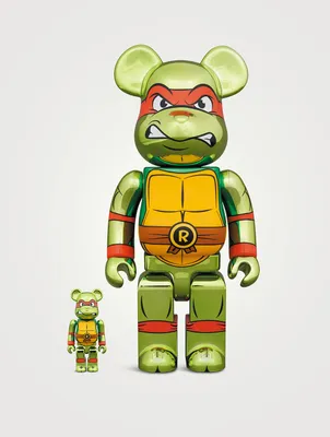 Raphael Chrome 100% & 400% Be@rbrick Set