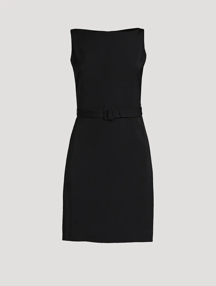 Belted Sheath Dress