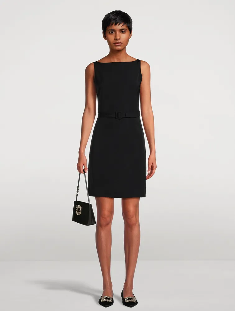 Belted Sheath Dress