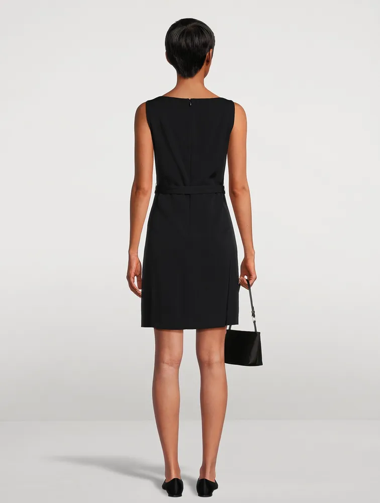 Belted Sheath Dress