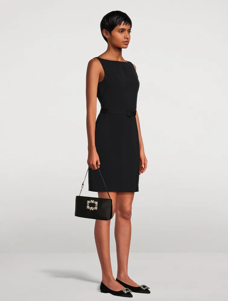 Belted Sheath Dress