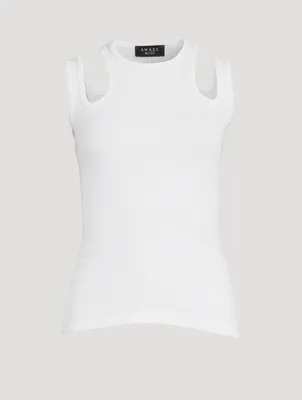 Cut-Out Tank Top