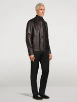 Leather Biker Jacket