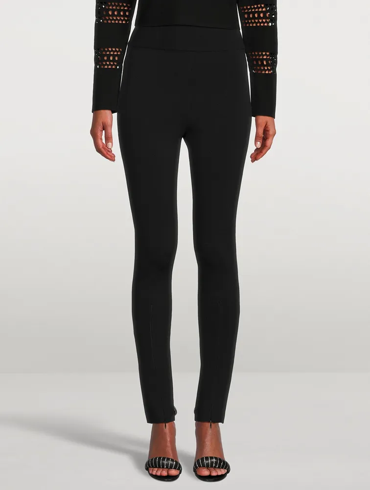 Zip-Cuff Leggings
