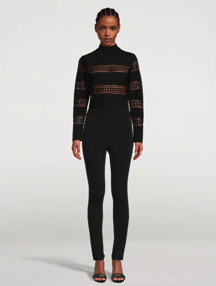 Zip-Cuff Leggings
