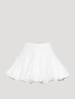 Poplin Bubble Skirt