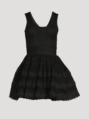 Lurex Crinoline Mini Dress