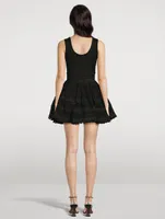 Lurex Crinoline Mini Dress