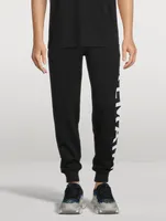 Cotton Sweatpants With Side Logo